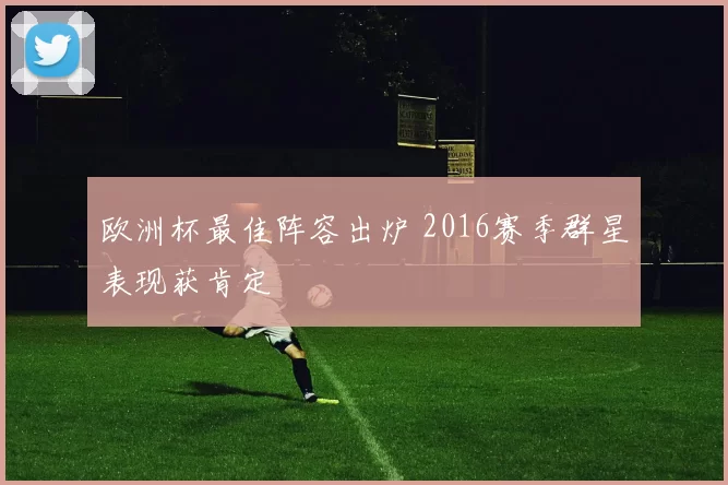 欧洲杯最佳阵容出炉 2016赛季群星表现获肯定
