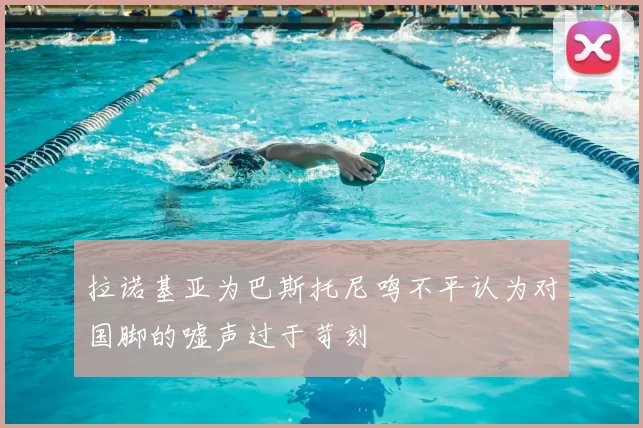 拉诺基亚为巴斯托尼鸣不平认为对国脚的嘘声过于苛刻